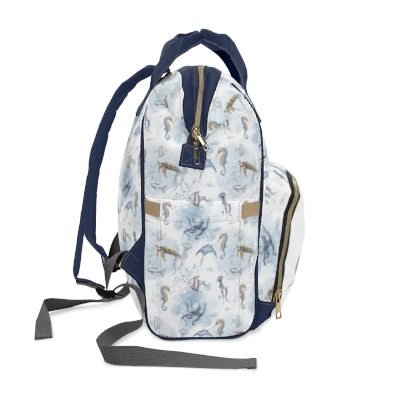 Personalized Under the sea diaper bag | Ocean animals baby backpack - Ocean Mystery
