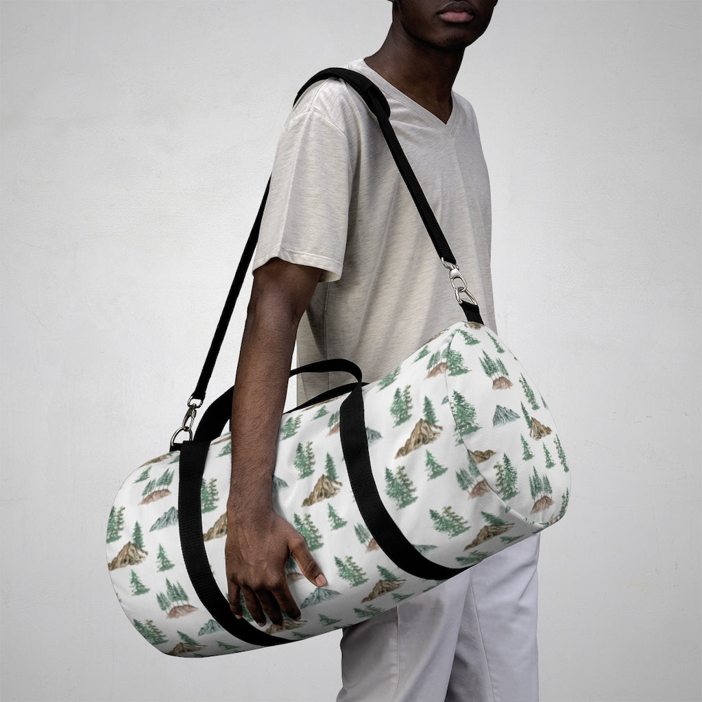 Woodland Duffel Bag, Forest Overnight Bag- Little Explorer