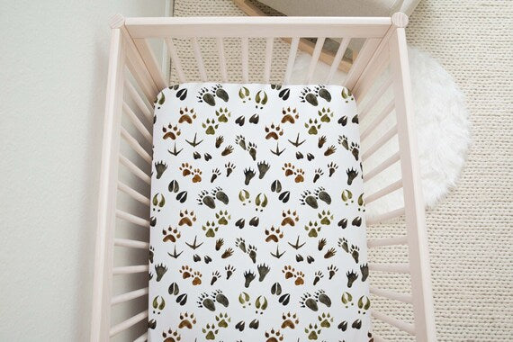 Animal cot hot sale sheet