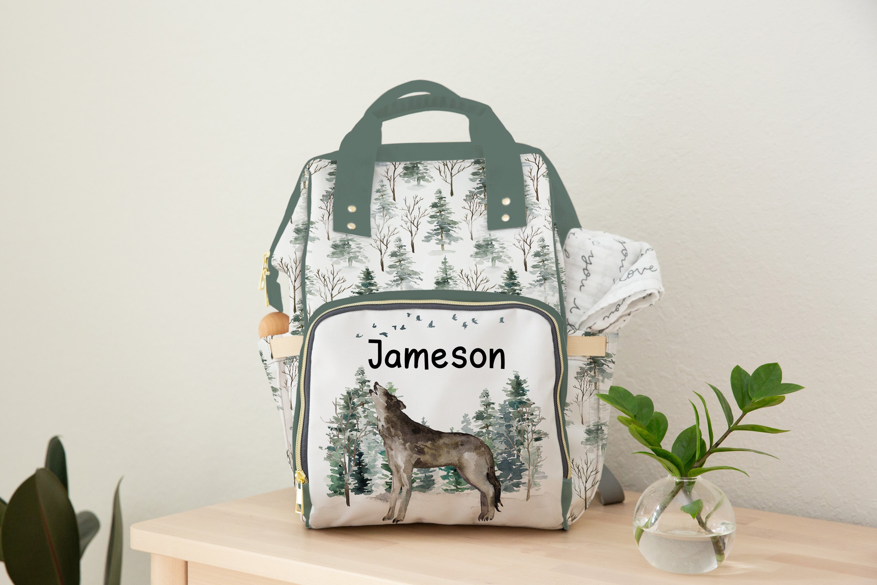 Baby clearance backpack personalized