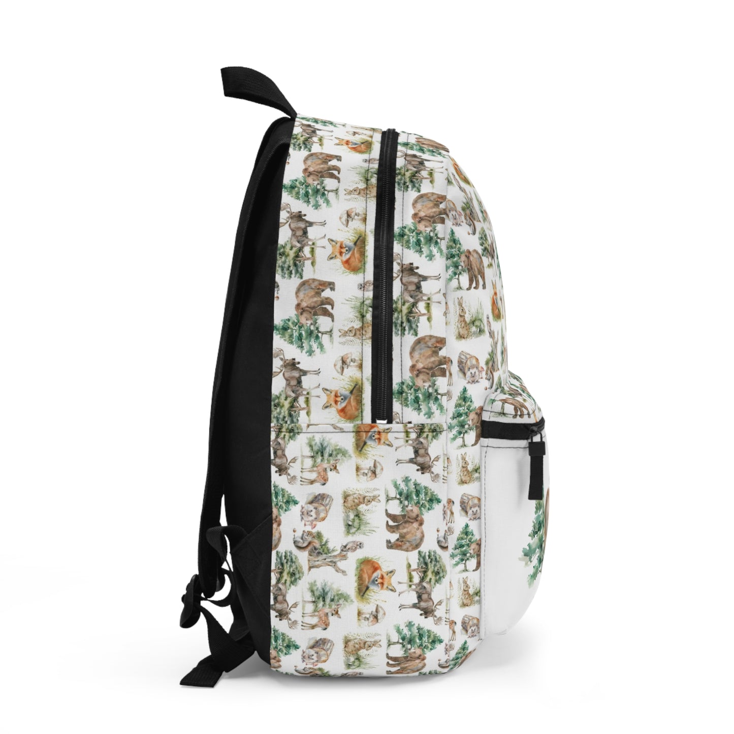 Personalized Bear Backpack, Woodland animals school bag