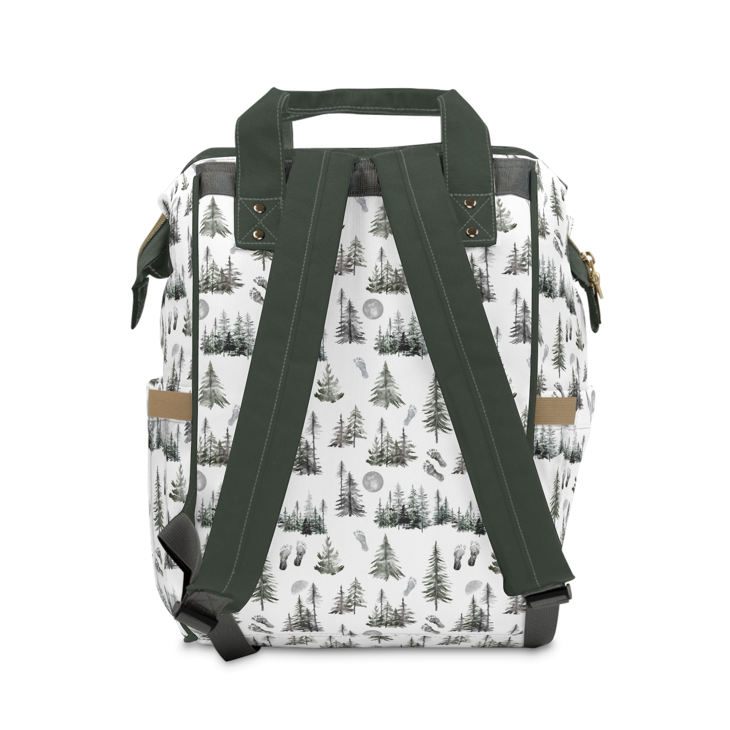 Personalized Bigfood  diaper bag | Sasquatch baby backpack -