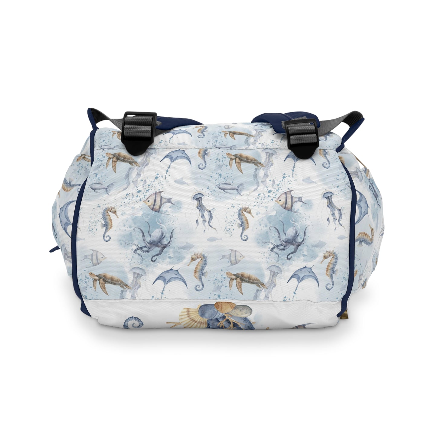 Personalized Under the sea diaper bag |  Ocean animals baby backpack - Ocean Mystery