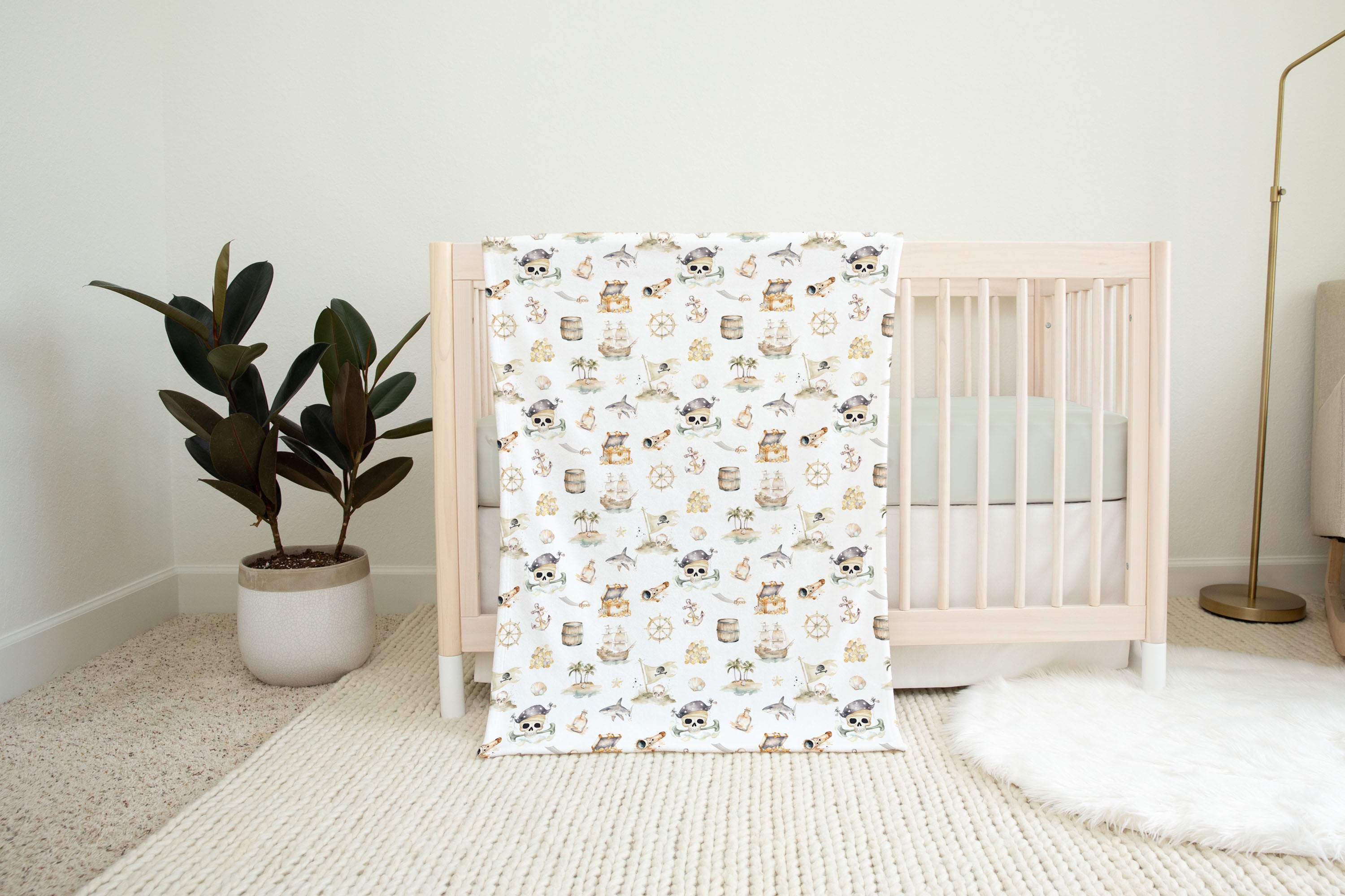 Pirate crib sheets online