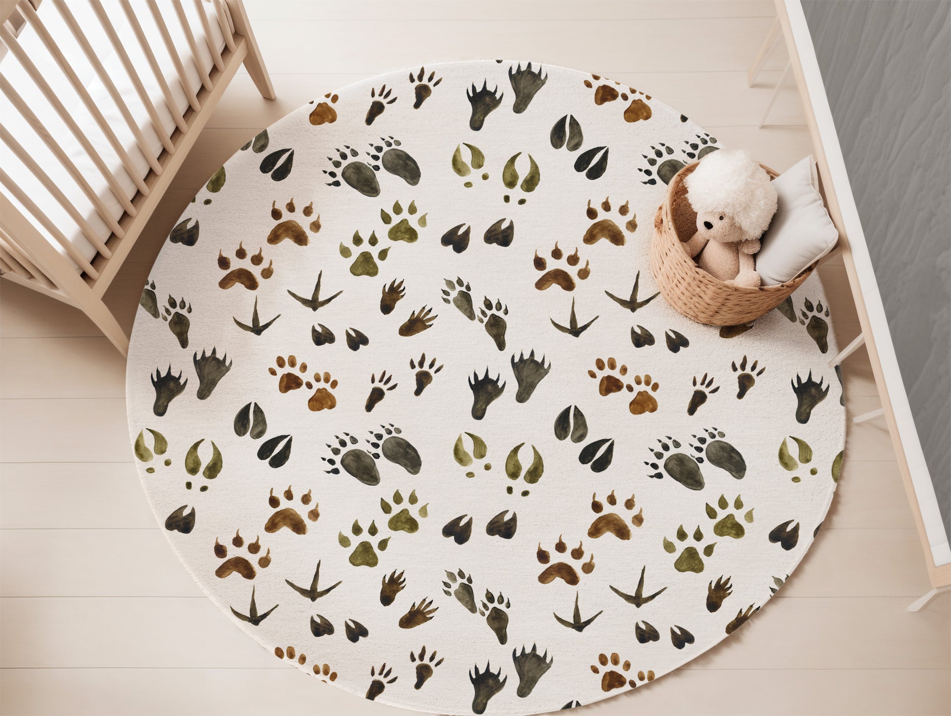 Paw Rug, Animal Decor, Pet Foot Rug, Kids Room Rug, Area Rug, Pet Paw  Pattern, Birthday Gift, Pet Paw Rug, for Living Rug, Cool Rug 