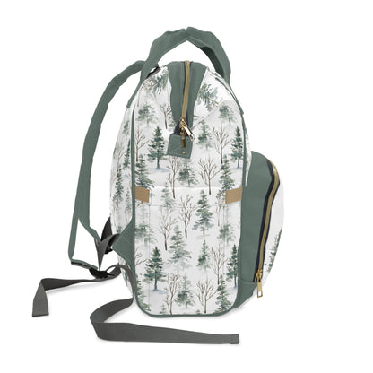Personalized Deer diaper bag | Woodland baby backpack - Enchanted forest