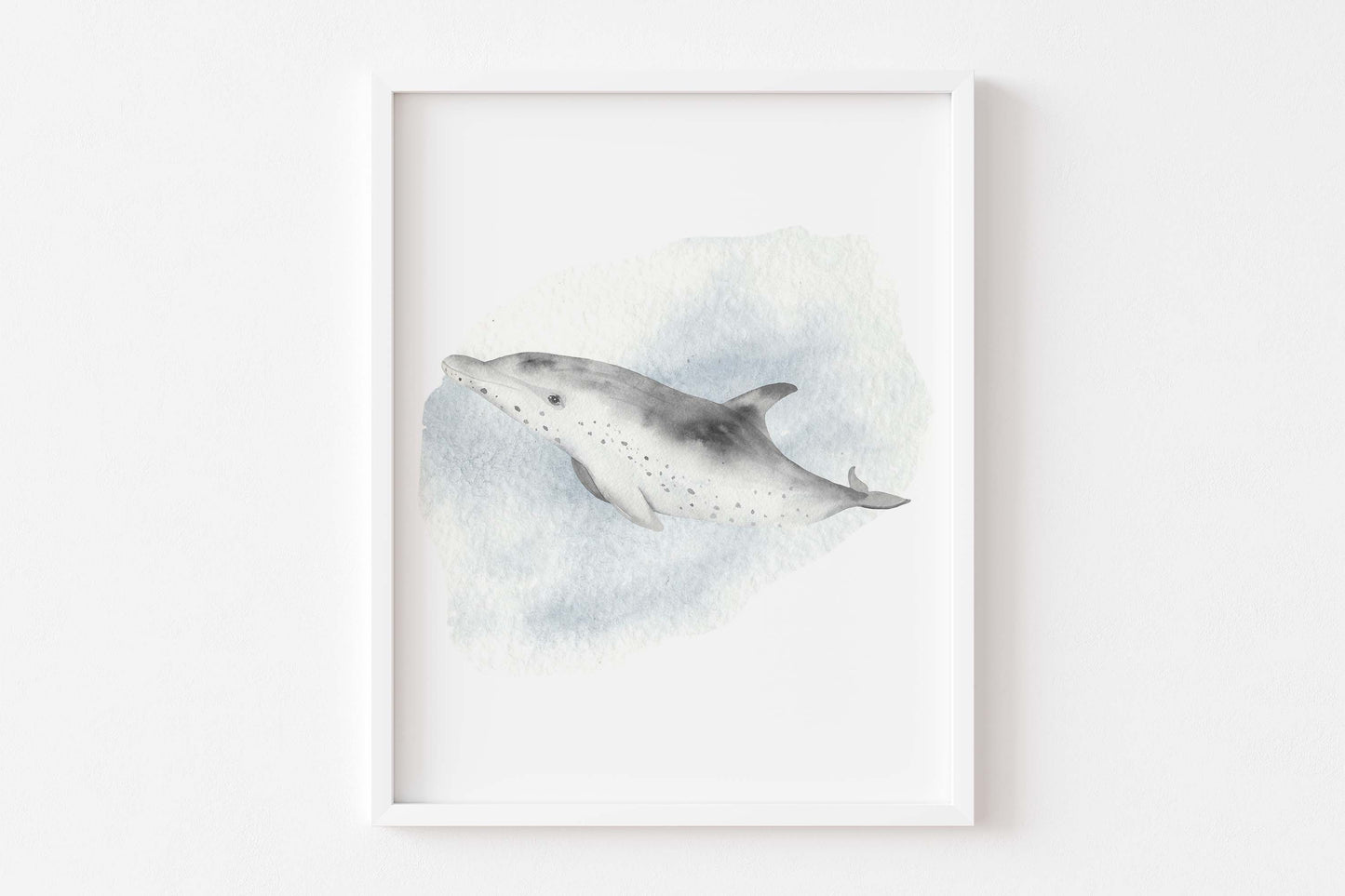 Ocean Animals Printable Wall Art, Under the Sea Nursery Prints Set of 6 - Deep Ocean