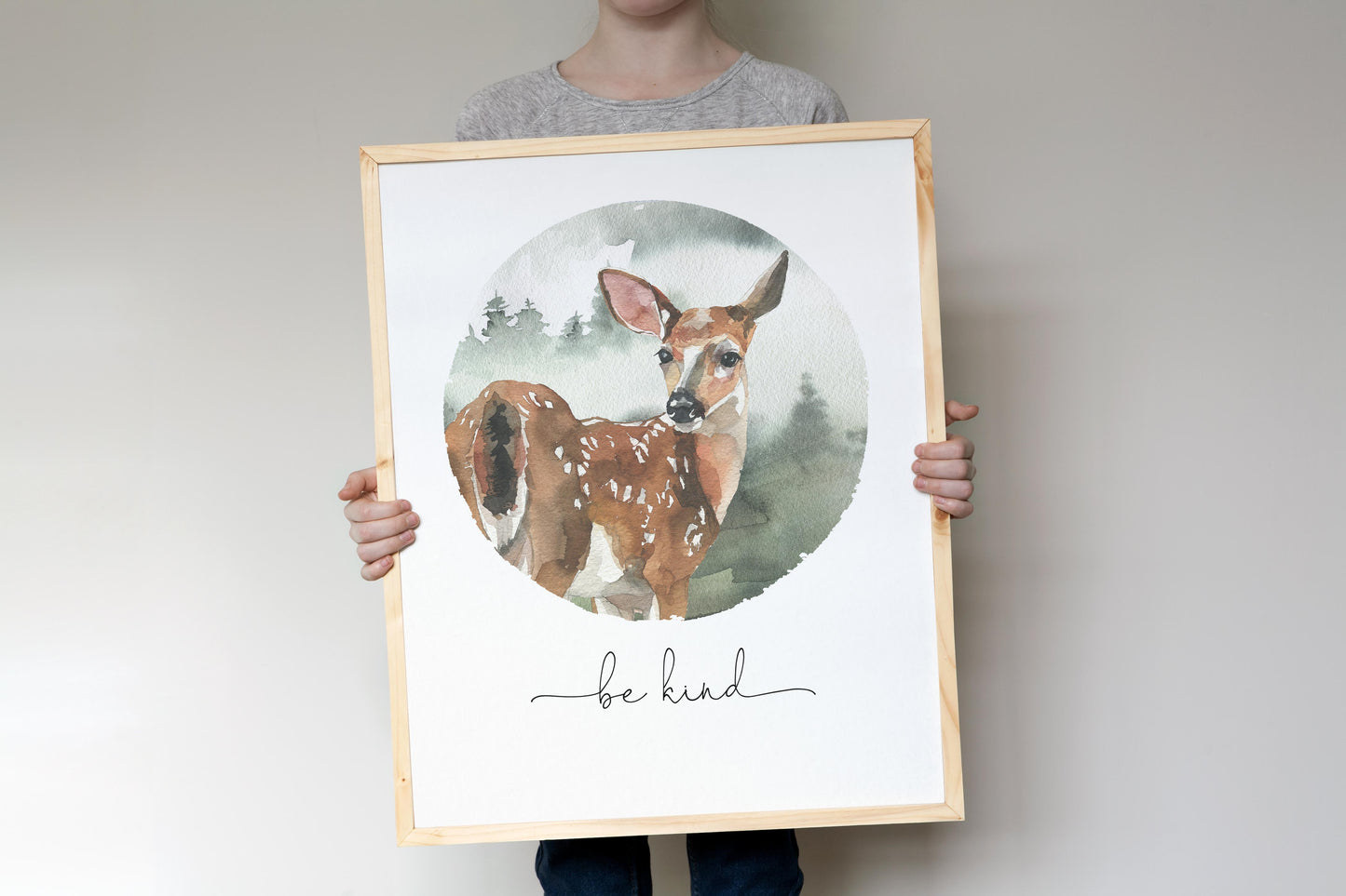 Forest Printable Wall Art, Woodland Nursery Prints Set of 6 - Little Woodland