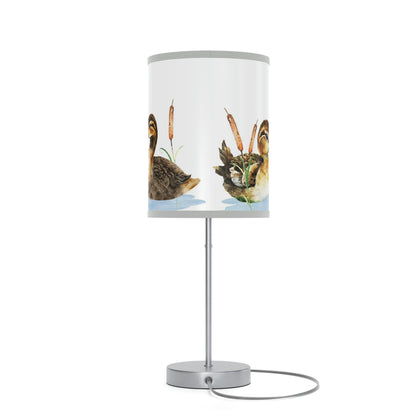Duck nursery lamp, Mallard ducks lamp - Little Ducklings