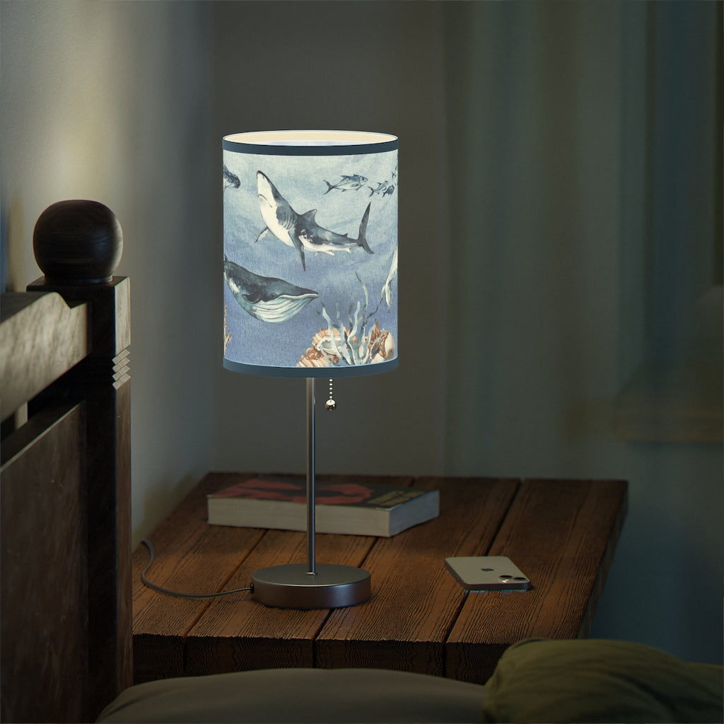 Under the sea Table Lamp, Ocean Nursery Lamp