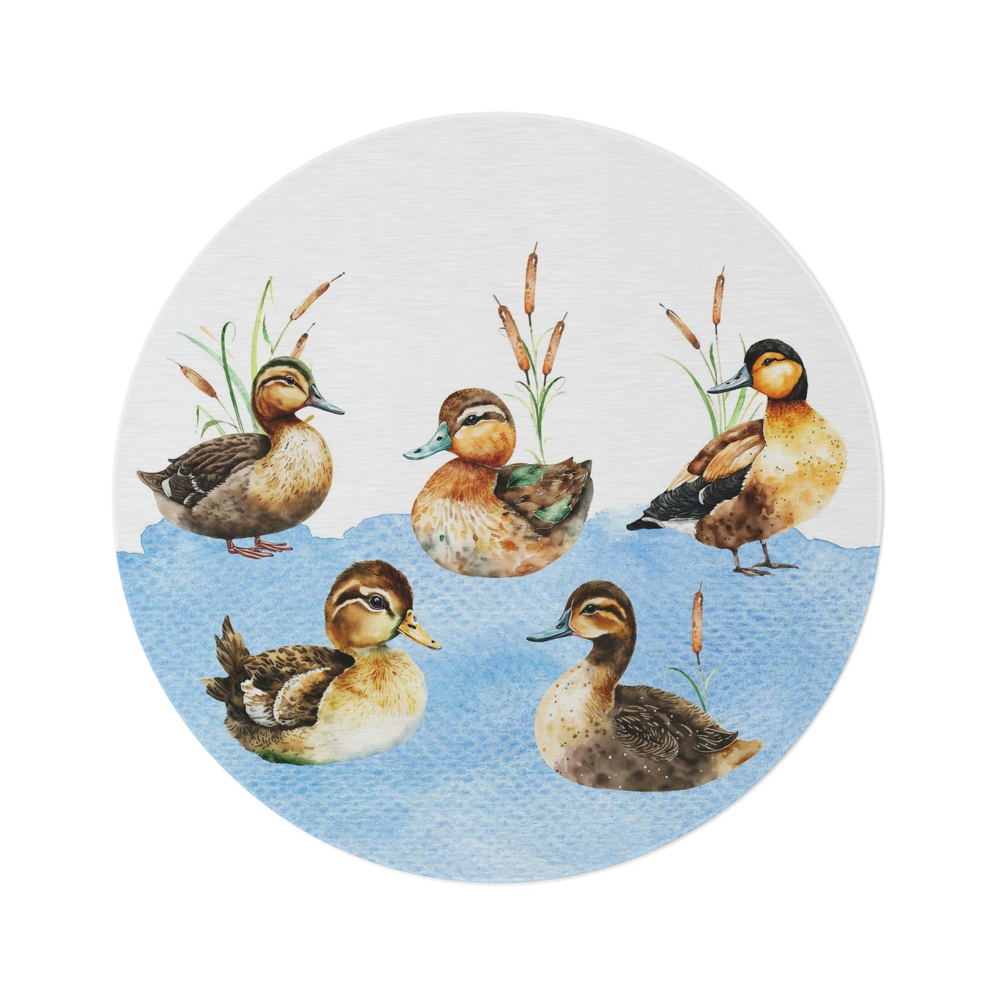 Duck nursery rug, Duck nursery decor - Little Ducklings