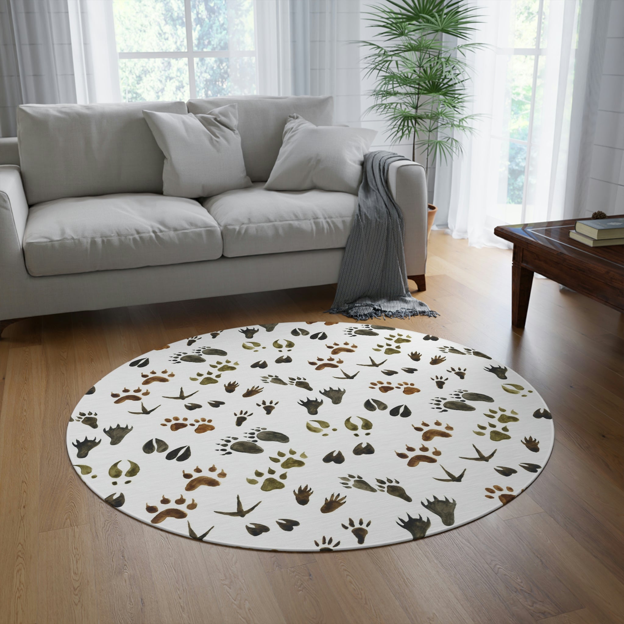 Woodland creatures best sale nursery rug