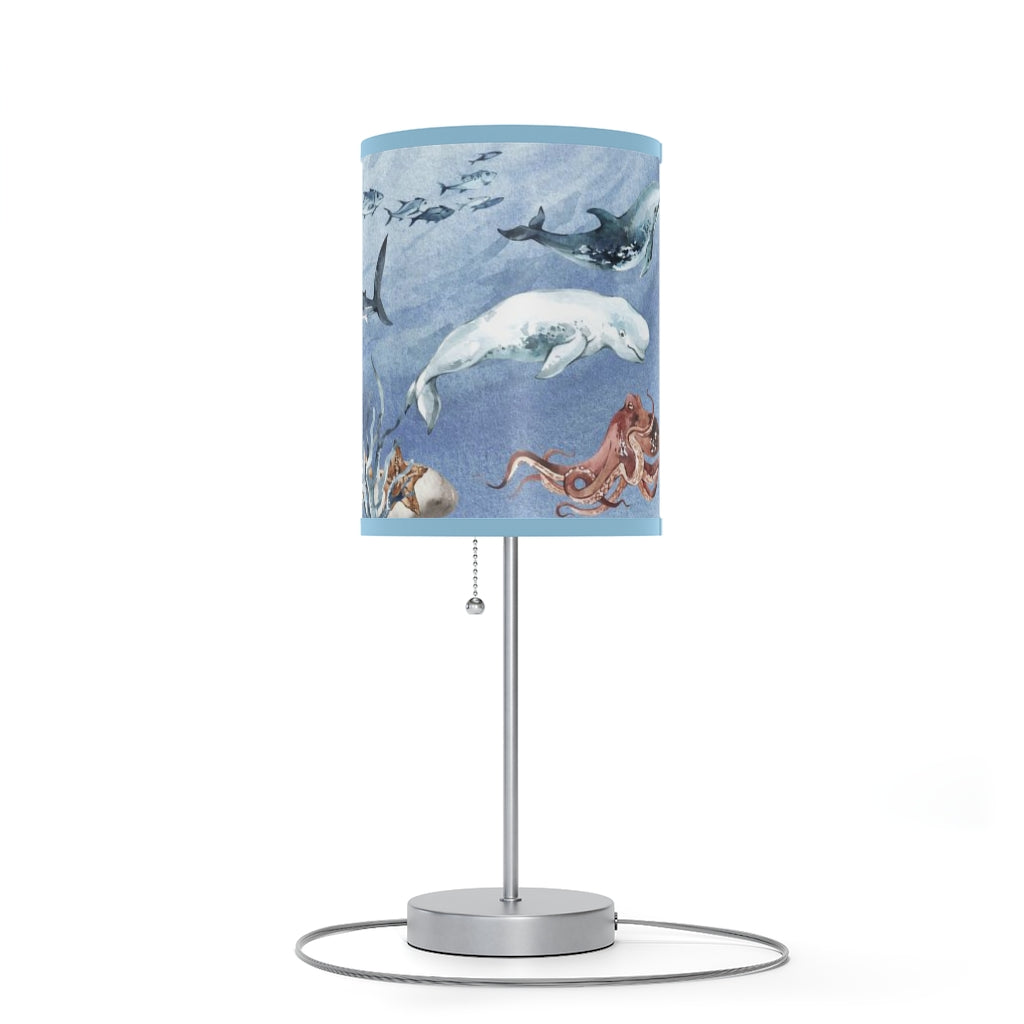 Under the sea Table Lamp, Ocean Nursery Lamp