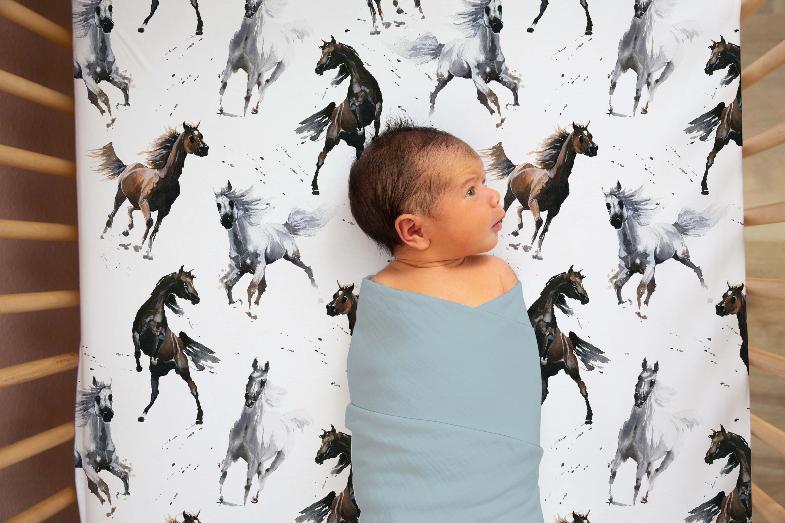 Horse hotsell baby bedding