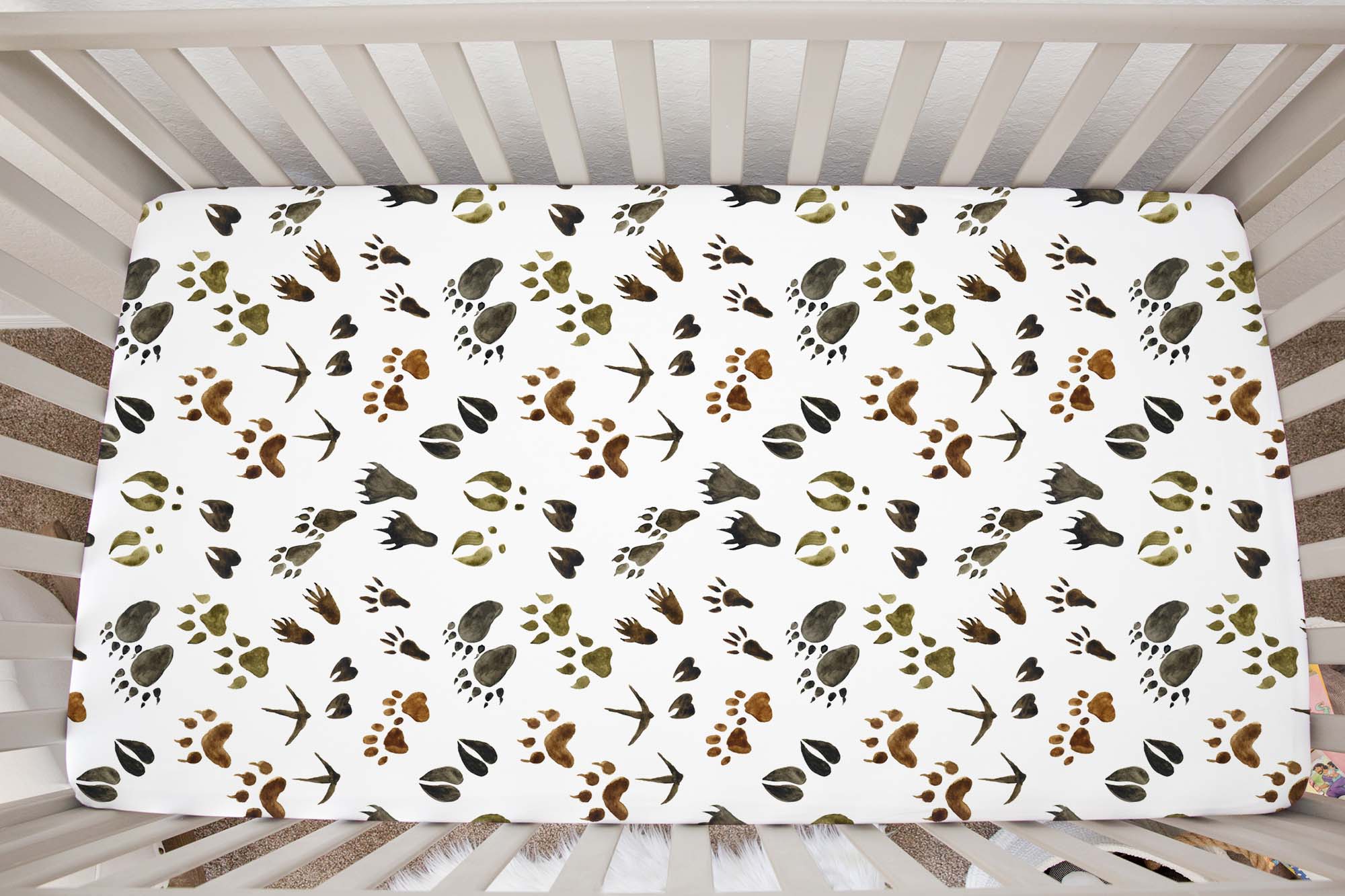 Animal best sale cot sheet