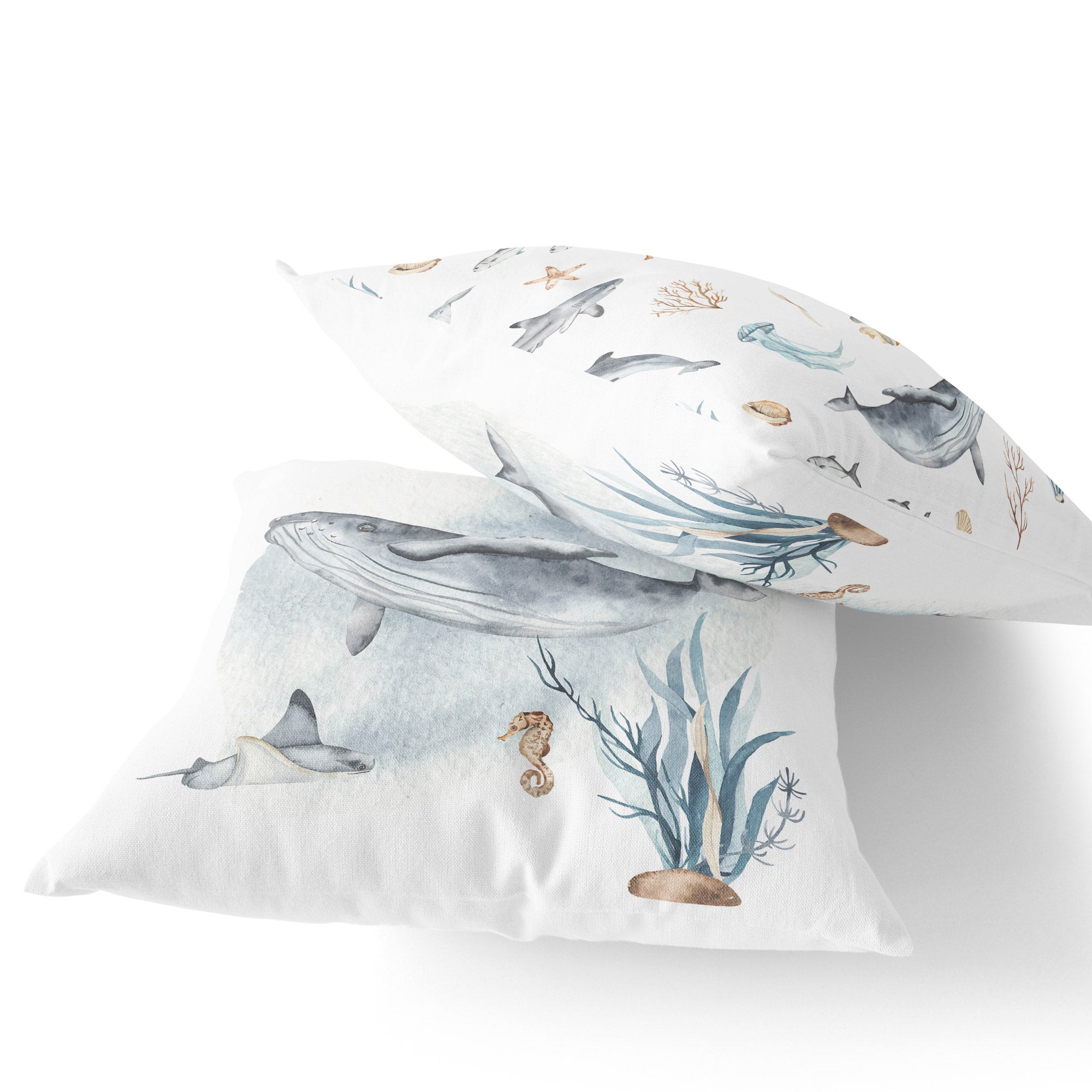 Whale bamboo outlet pillow