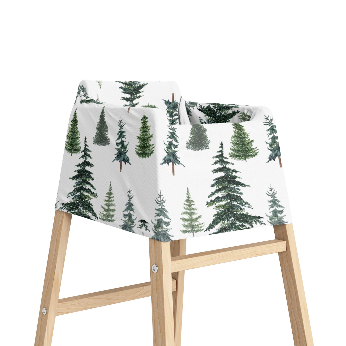 Pine Trees Car Seat Cover, Woodland Nursing Cover - The Forest