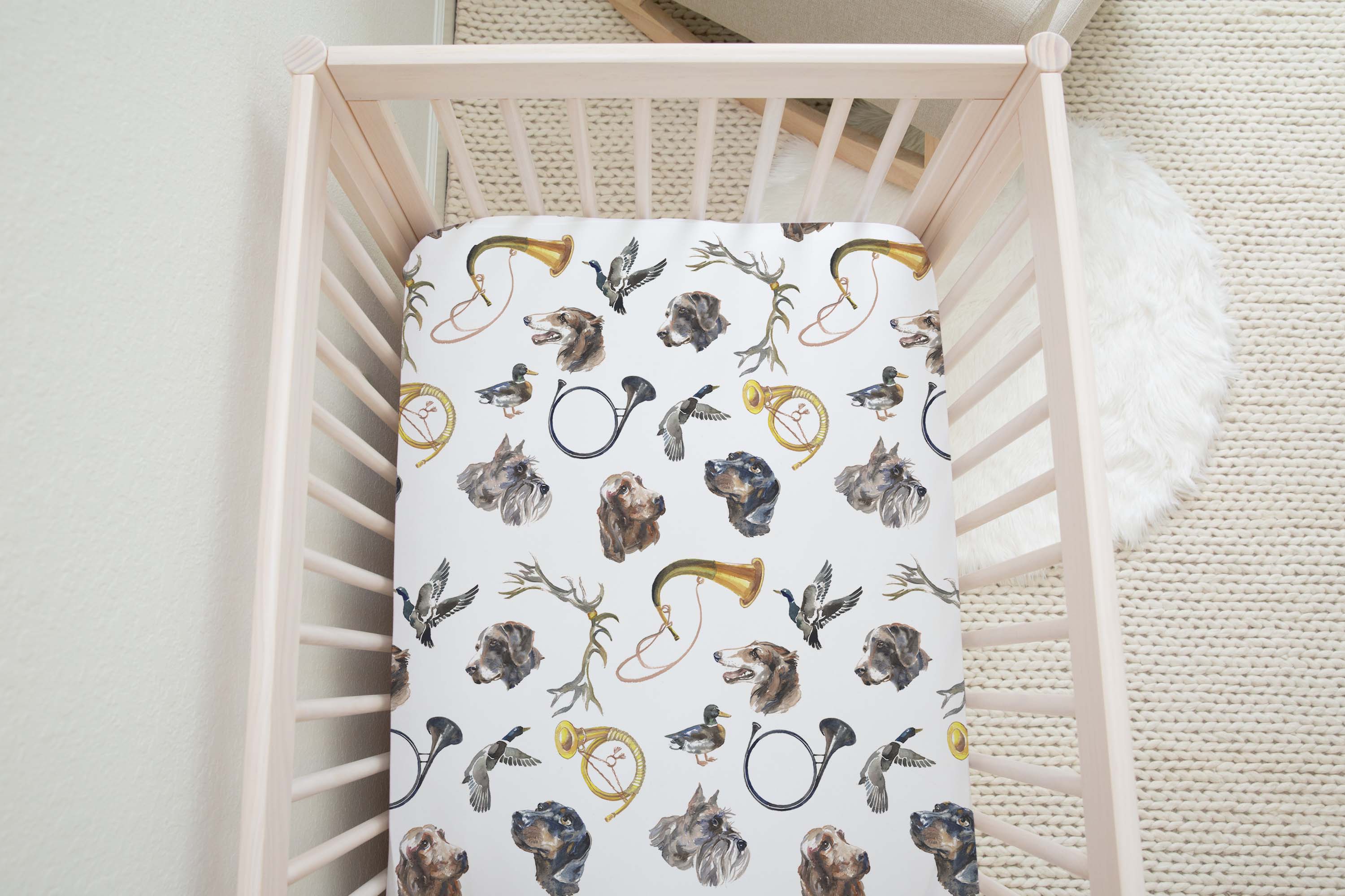 Outdoor themed crib clearance bedding