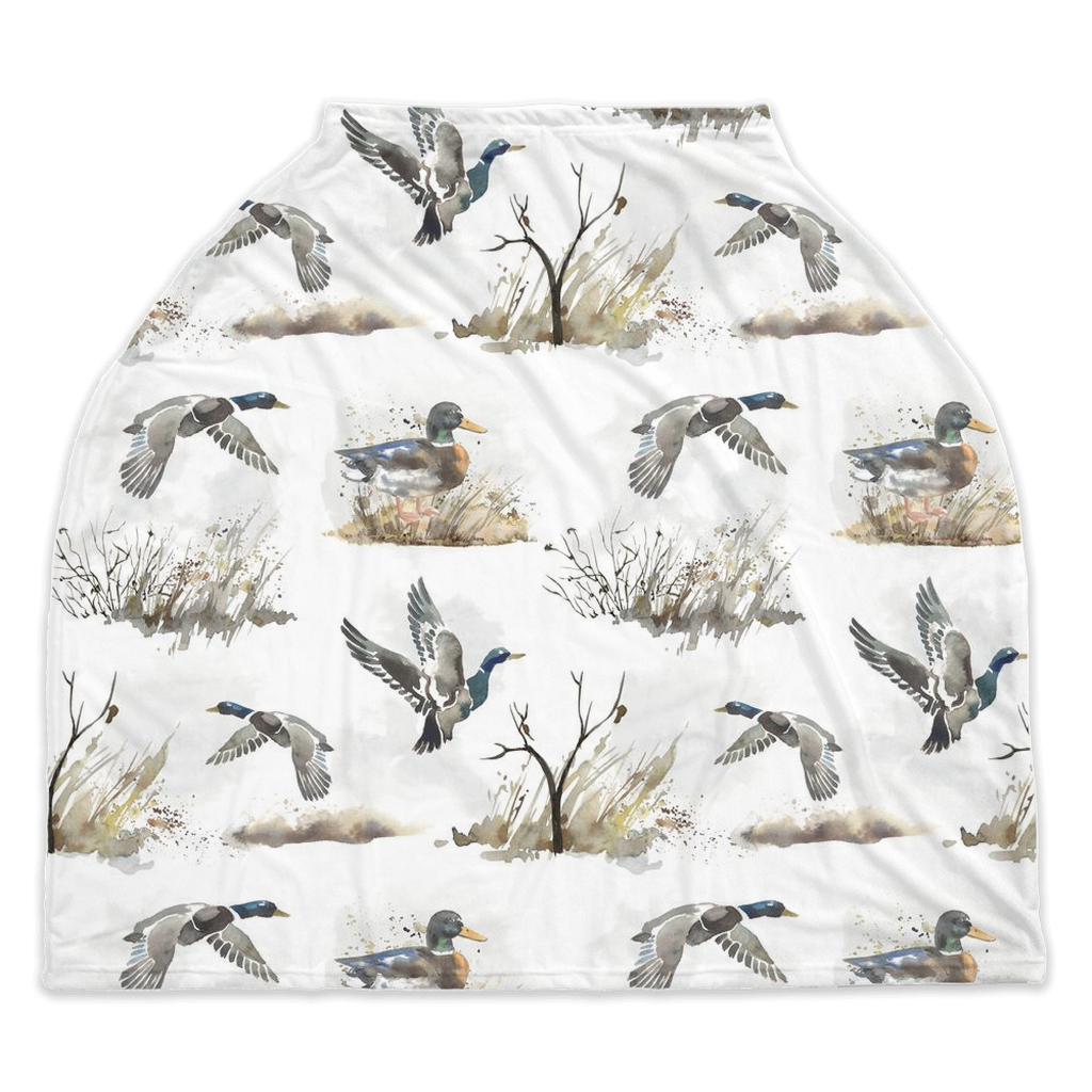 Duck Hunting Car Seat Cover, Hunting Nursing Cover - Hunter