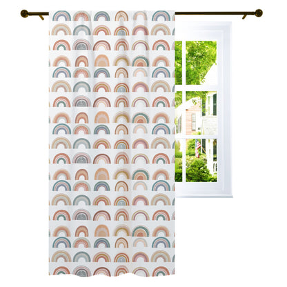 Rainbow Curtain, Single Panel - Be A Kind Rainbow