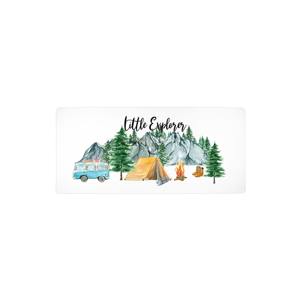 Camping Changing Pad Cover, Woodland Nursery - Little Explorer