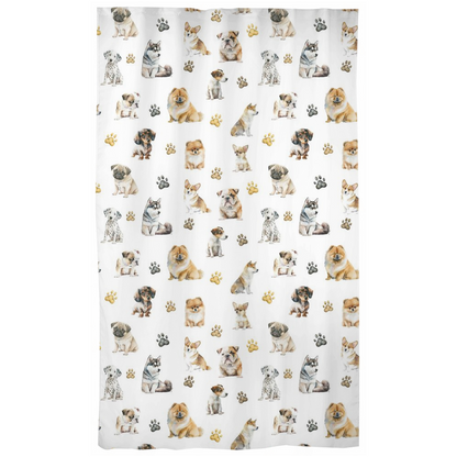 Dogs Blackout Curtains, Puppy dogs nursery decor - Friends forever