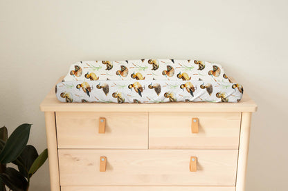 Ducks Baby Changing Pad Cover, Duck nursery decor - Little Ducklings