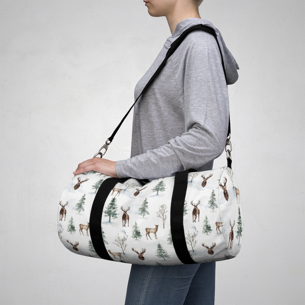 Woodland Duffel Bag, Deer Hospital Bag - Enchanted Forest