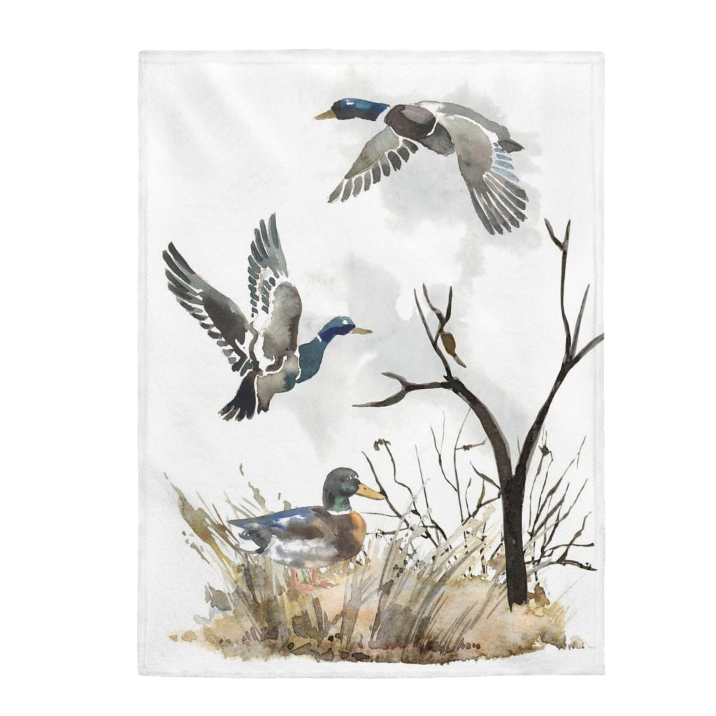 Ducks Hunting Blanket Hunting Baby Bedding Hunter